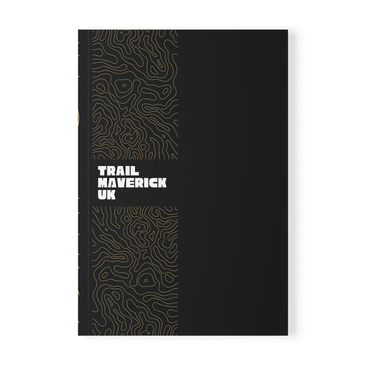 Topographic Map A5 Softcover Notebook