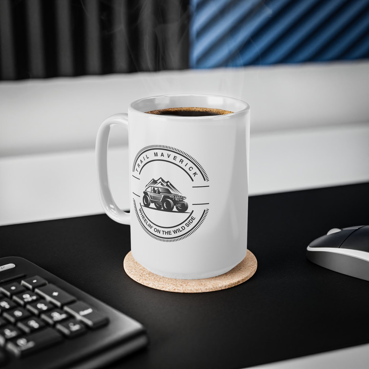 White Trail Maverick Ceramic Mug (11oz or 15oz)