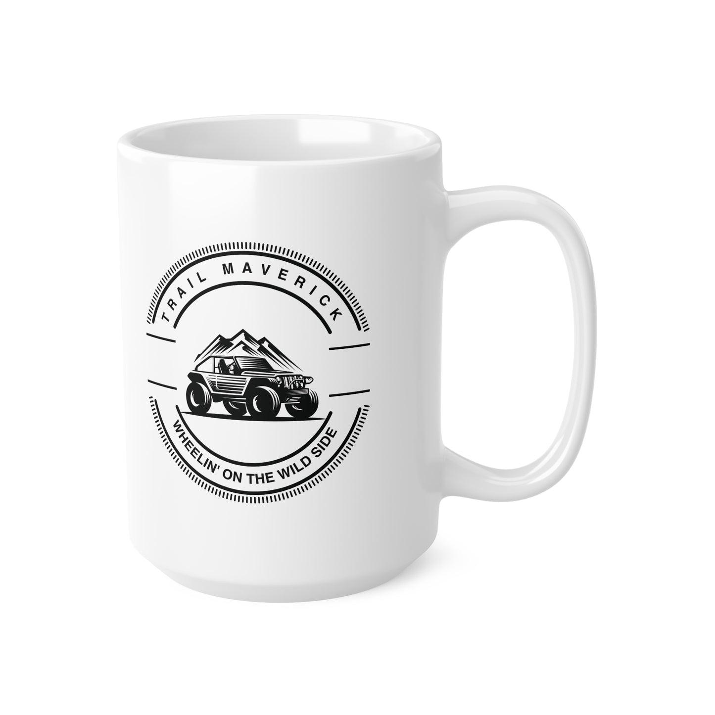 White Trail Maverick Ceramic Mug (11oz or 15oz)