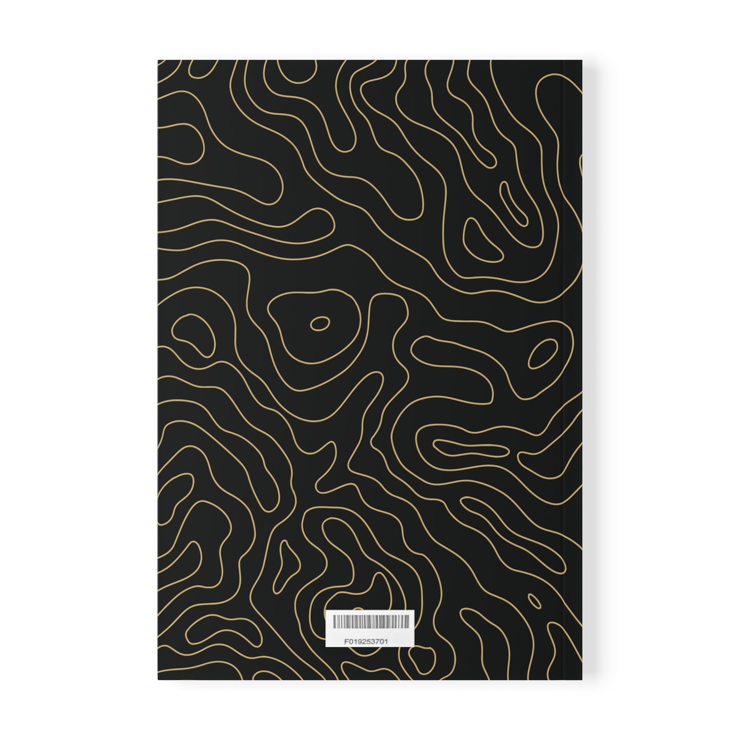 Topographic Map A5 Softcover Notebook