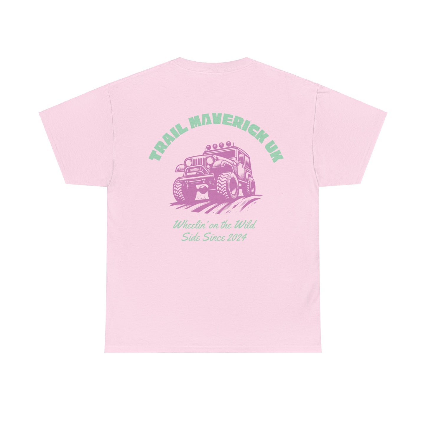 Wheelin' on the Wild Side Graphic T-Shirt - Pastel